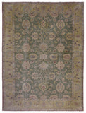 Egypt Hand Knotted Oriental Rug Fine Peshawar Oriental Area Rug 9'6X12'4