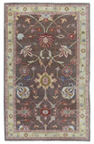 Egypt Hand Knotted Oriental Rug Fine Peshawar Oriental Rug 4' x 6'2