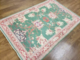 Egypt Hand Knotted Oriental Rug Fine Peshawar Oriental Rug 4'X6'1