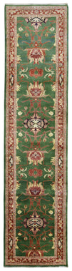 Egypt Hand Knotted Oriental Rug Fine Peshawar Oriental Runner 2'10X11'10