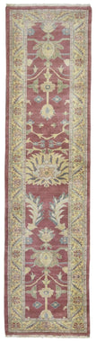 Egypt Hand Knotted Oriental Rug Fine Peshawar Oriental Runner 2'11X11'8