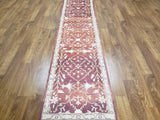 Egypt Hand Knotted Oriental Rug Fine Peshawar Oriental Runner 2'6X10'8