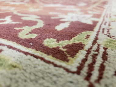 Egypt Hand Knotted Oriental Rug Fine Peshawar Oriental Runner 2'6X10'8