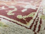 Egypt Hand Knotted Oriental Rug Fine Peshawar Oriental Runner 2'6X10'8