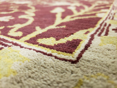 Egypt Hand Knotted Oriental Rug Fine Peshawar Oriental Runner 2'7X10'2