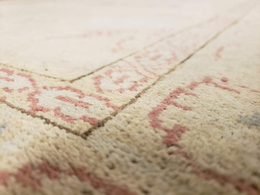 Egypt Hand Knotted Oriental Rug Fine Peshawar Oriental Runner 2'7X11'6