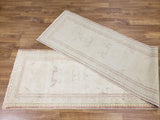 Egypt Hand Knotted Oriental Rug Fine Peshawar Oriental Runner 2'7X11'6