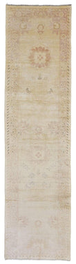 Egypt Hand Knotted Oriental Rug Fine Peshawar Oriental Runner 2'8X10'2