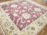 Egypt Hand Knotted Oriental Rug Fine Peshawar Square Oriental Rug 10'1X10'2