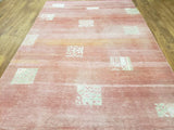 Egypt Hand Knotted Oriental Rug Gabbeh Oriental Area Rug 6'7 x 9'8