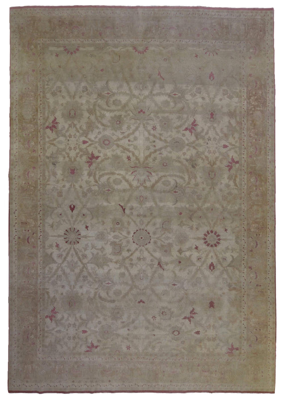 Egypt Hand Knotted Oriental Rug Large Antique Egyptian Peshawar Area Rug 10'1x13'11