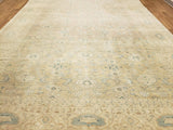 Egypt Hand Knotted Oriental Rug Large Antique Oushak Oriental Area Rug 10' x 13'4