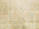 Egypt Hand Knotted Oriental Rug Large Antique Oushak Oriental Area Rug 10' x 13'4