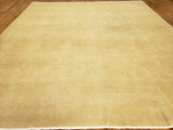 Egypt Hand Knotted Oriental Rug Large Classic Khaki Contemporary Peshawar Rug 8'7x9'7