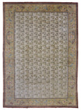 Egypt Hand Knotted Oriental Rug Large Egyptian Semi-Antique Oriental Rug 10'1 x 13'11