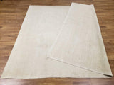 Egypt Hand Knotted Oriental Rug Natural Beige Oushak Oriental Area Rug 8'3x9'11