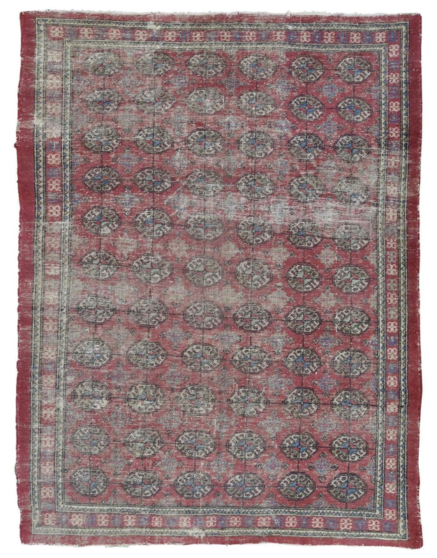 Egypt Hand Knotted Oriental Rug Oriental Bukhara Rug 6'10X9'