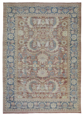Egypt Hand Knotted Oriental Rug Oriental Serapi Area Rug 8'8x11'11