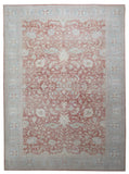 Egypt Hand Knotted Oriental Rug Oushak Oriental Area Rug 10'10X15'2