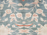 Egypt Hand Knotted Oriental Rug Oushak Oriental Area Rug 10'2X13'7