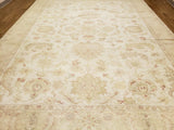 Egypt Hand Knotted Oriental Rug Oushak Oriental Area Rug 10'3X13'7