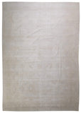 Egypt Hand Knotted Oriental Rug Oushak Oriental Area Rug 12'4x17'7