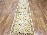 Egypt Hand Knotted Oriental Rug Oushak Oriental Area Rug 2'8X10'10