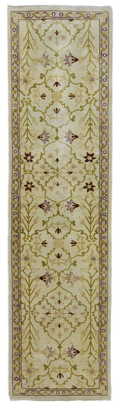 Egypt Hand Knotted Oriental Rug Oushak Oriental Area Rug 2'8X10'10