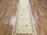 Egypt Hand Knotted Oriental Rug Oushak Oriental Area Rug 2'8X10'10