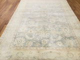 Egypt Hand Knotted Oriental Rug Oushak Oriental Area Rug 6'7X8'5