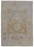 Egypt Hand Knotted Oriental Rug Oushak Oriental Area Rug 7'10X10'5