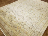 Egypt Hand Knotted Oriental Rug Oushak Oriental Area Rug 7'11X10'1