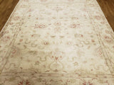 Egypt Hand Knotted Oriental Rug Oushak Oriental Area Rug 7'4X8'11