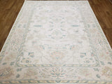 Egypt Hand Knotted Oriental Rug Oushak Oriental Area Rug 8'3X10'4