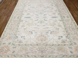 Egypt Hand Knotted Oriental Rug Oushak Oriental Area Rug 8'3X10'4