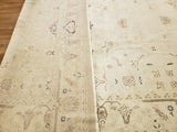 Egypt Hand Knotted Oriental Rug Oushak Oriental Area Rug 8'9X11'11
