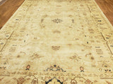 Egypt Hand Knotted Oriental Rug Oushak Oriental Area Rug 8'9X11'11