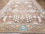 Egypt Hand Knotted Oriental Rug Oushak Oriental Area Rug 8'X12'