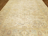 Egypt Hand Knotted Oriental Rug Oushak Oriental Area Rug 9'2X11'9