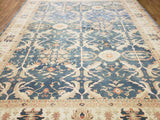 Egypt Hand Knotted Oriental Rug Oushak Oriental Area Rug 9'6X11'6
