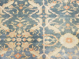 Egypt Hand Knotted Oriental Rug Oushak Oriental Area Rug 9'6X11'6