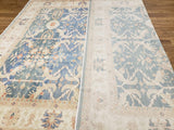 Egypt Hand Knotted Oriental Rug Oushak Oriental Area Rug 9'6X11'6