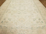 Egypt Hand Knotted Oriental Rug Oushak Oriental Area Rug 9'8X12'1