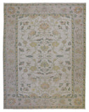 Egypt Hand Knotted Oriental Rug Oushak Oriental Area Rug 9'8X12'1