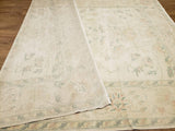 Egypt Hand Knotted Oriental Rug Oushak Oriental Area Rug 9'8X12'1