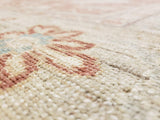 Egypt Hand Knotted Oriental Rug Oushak Oriental Area Rug 9'8X13'4