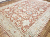 Egypt Hand Knotted Oriental Rug Oushak Oriental Area Rug 9'8X13'4