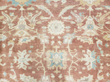 Egypt Hand Knotted Oriental Rug Oushak Oriental Area Rug 9'8X13'4