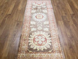 Egypt Hand Knotted Oriental Rug Oushak Oriental Runner 2'9X6'7