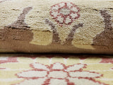 Egypt Hand Knotted Oriental Rug Oushak Oriental Runner 2'9X6'7